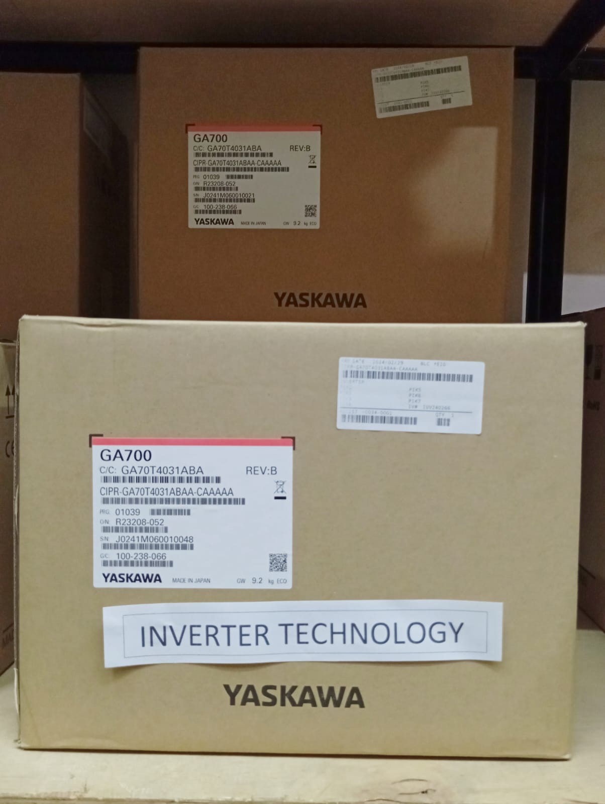 INVERTER YASKAWA 11 /15 KW 380V 3 PHASE CIPR-GA70T4031ABAA